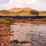 Take a  luxury train to Machu Picchu during this eight-day tour of Peru (photo courtesy of Belmond Hiram Bingham)