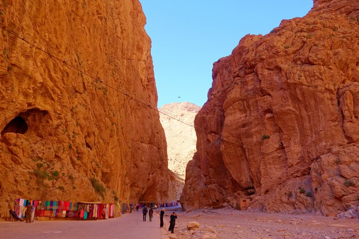 Continue to Dades Gorges via the Local Markets in Rissani, Erfoud & Todra Gorges