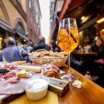 Savor evening aperitivo in Bologna