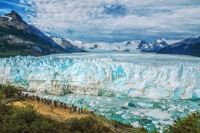 Marvel at the stunning Perito Moreno Glacier in Argentina's Los Glaciares National Park, near El Calafate