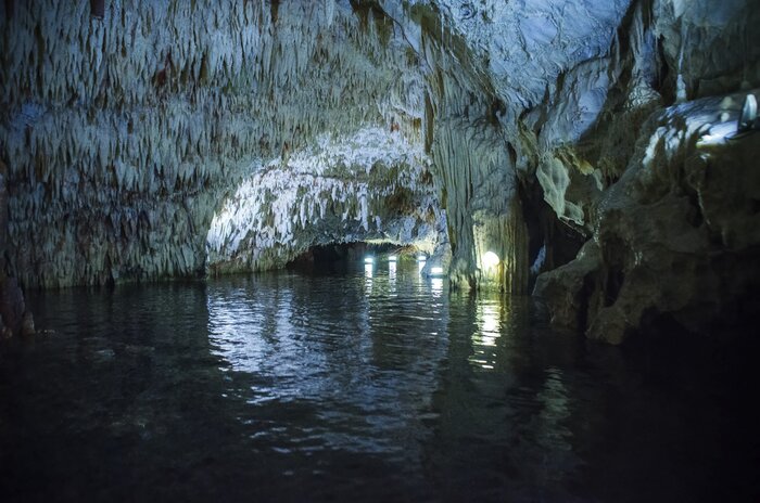 Self-guided Exploration to Caves of Diros