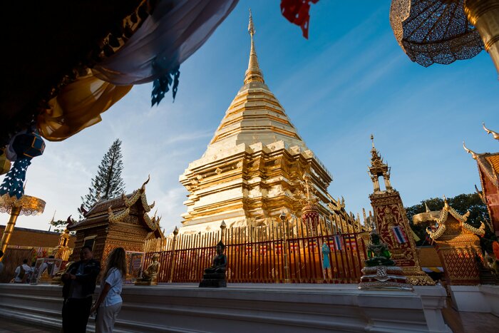 Wat Phra That Doi Suthep Temple Visit