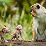 Meet the stars of Disney's "Monkey Kingdom" in Polonnaruwa