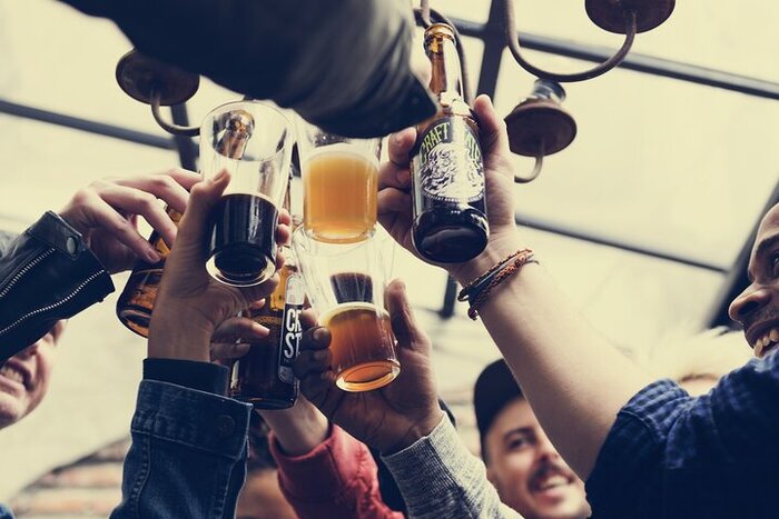 Politically incorrect beer walk