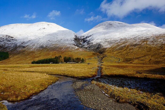 A winter's day in Scotland's Cairngorms National Park