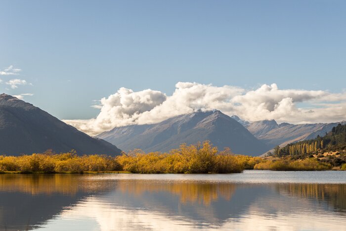 Views across Lake Wakatipu near Queenstown