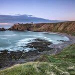 Dunnotar Castle sits on the North Sea in Aberdeenshire