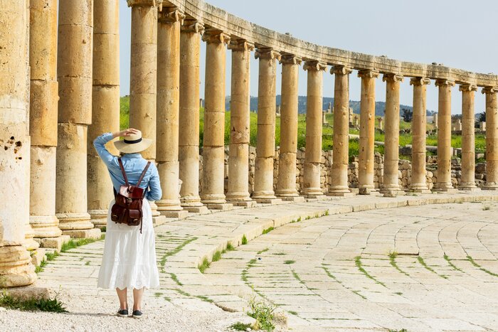 Discover the best-preserved Greco-Roman city in the Middle East at the Archaeological Site of Jerash