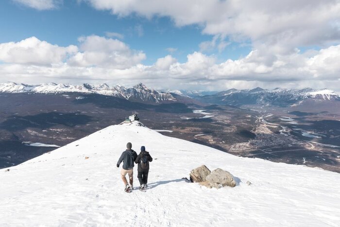 Jasper Sky Tram with epic view