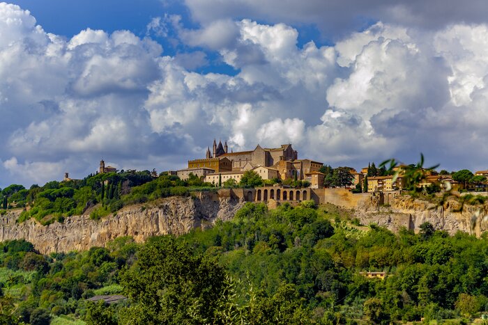 Discover the walled hill city of Orvieto in the lesser-visited Umbria region in June