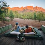 Rough it in style at luxury bush camps in the Flinders Ranges (photo courtesy of Arkaba)