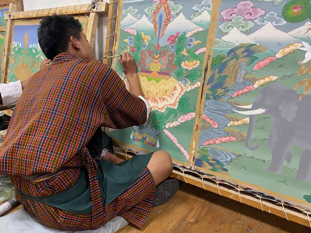 National Institute for Zorig Chusum - aka Painting School (Thimphu)