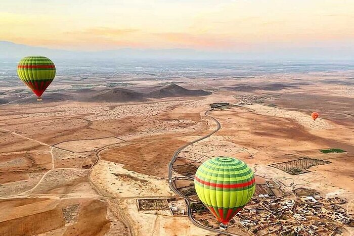 Sunrise Hot Air Balloon Ride in Marrakech