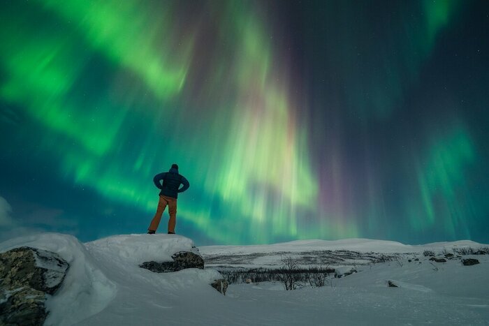 Swedish Lappland is one of the world's best places to spot the northern lights