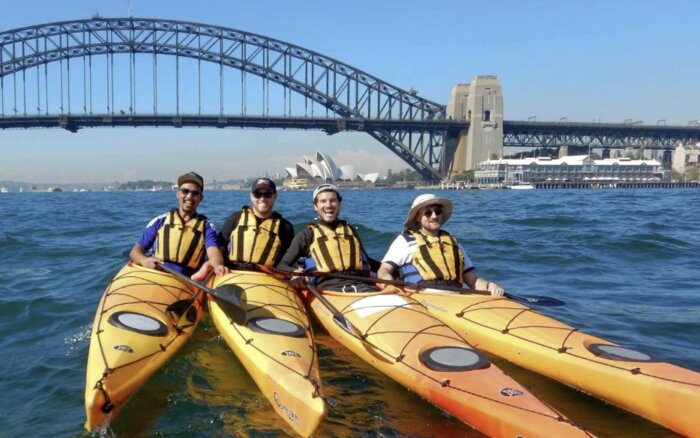 Kayaking Sydney Harbour & Goat Island