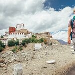 Spend a day visiting the Buddhist monasteries around Leh with your family