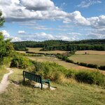 Pause at Pewley Down for far-reaching views across the Surrey Hills