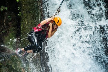 Canyoning at Victoria Waterfall