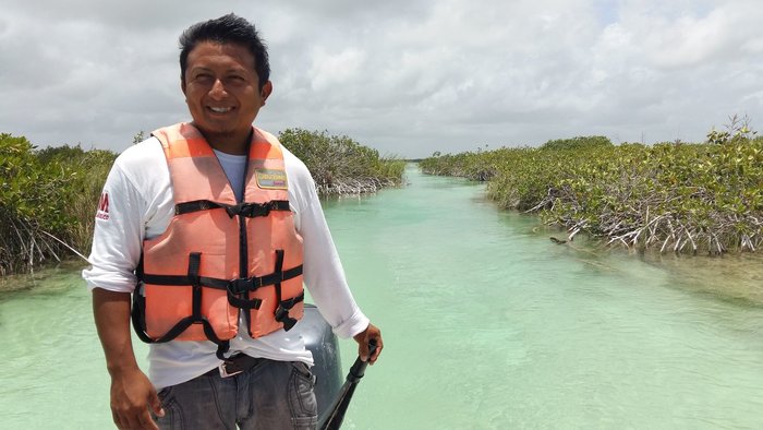 Float in the Muyil Sian Ka'an Biosphere Reserve