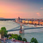 Sunset over Budapest