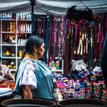 Buy authentic souvenirs at the massive Otavalo Market