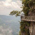 Witness the ethereal rock formations that inspired "Avatar" at China's Zhangjiajie National Forest Park