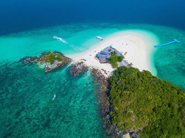 Khai Nok - Khai Nai ( Cat Island ) - Khai Nui by speed boat