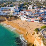 Carvoeiro village in the Algarve
