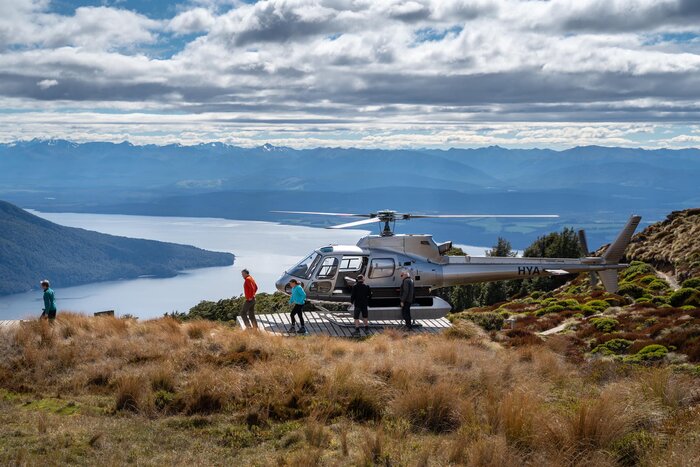 Spectacular guided Heli-Hike on the Kepler track from Te Anau 