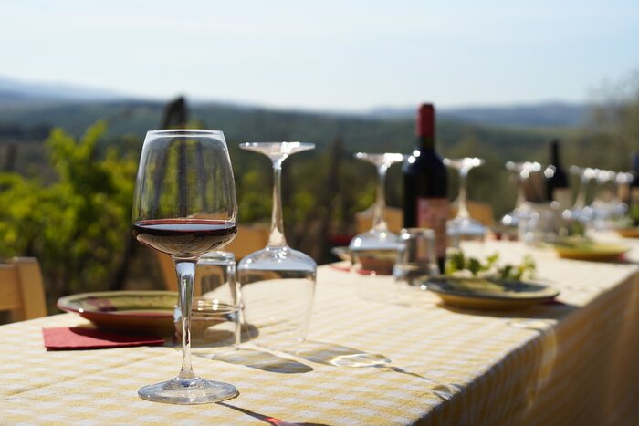 Wine tasting in Chianti