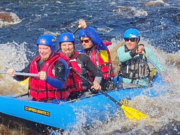 Rafting Behind the Arctic Circle