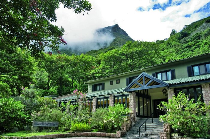 Stay a night in this luxury lodge with quick access to Machu Picchu (photo courtesy of Sanctuary Lodge)