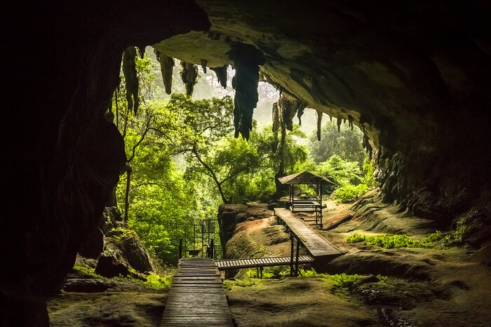 Spend your last full day of the trip exploring Malaysia's Niah National Park