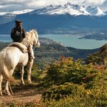 Ride horses at a ranch in Chilean Patagonia