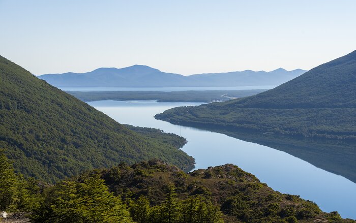 Scenery outside Ushuaia, Tierra del Fuego