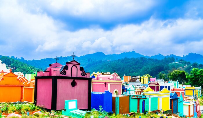 Head to Chichicastenango and visit the largest public market in Central America