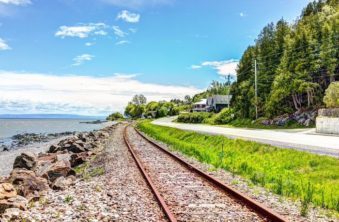 Enjoy a scenic train ride from Québec City to Montréal