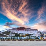 Gaze up at the remarkable Potala Palace in Lhasa, Tibet