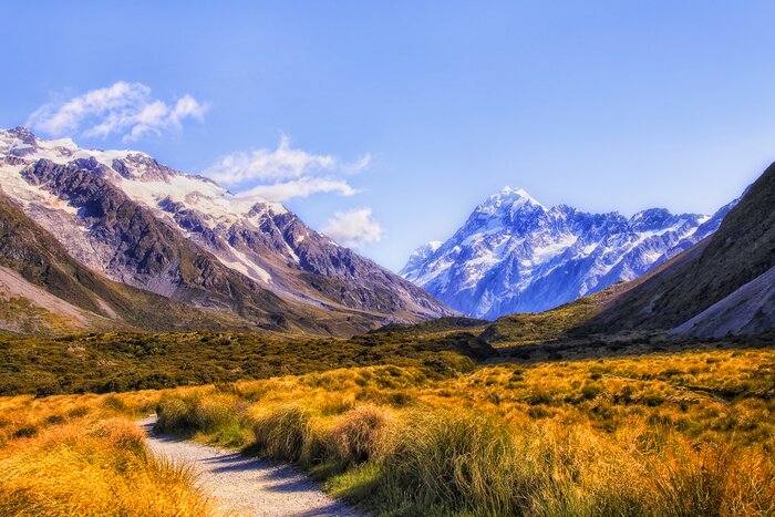Hike the Hooker Valley Track in New Zealand