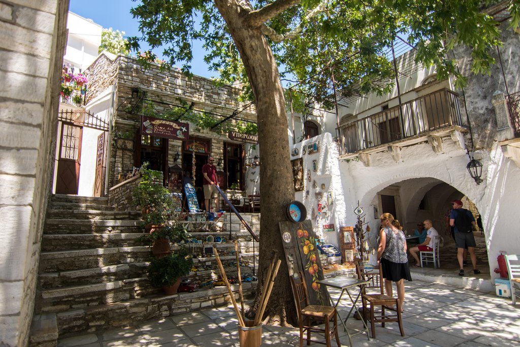 The Quaint Streets of Naxos