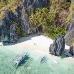 Book accommodation early and lie out on the beaches of Entalula Island in Bacuit Bay, El Nido