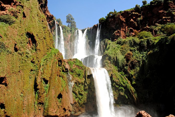 Day Excursion to Ouzoud Waterfalls, Return to Marrakech