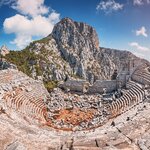 Discover the well-preserved theater in the ruins of Termessos