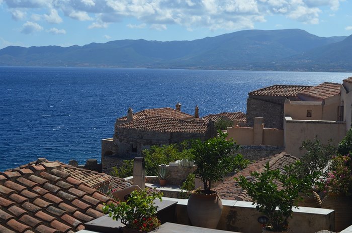 A view of the town of Monemvasia in the Peloponnese (Photo courtesy of Pixabay)