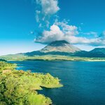 Clouds over Arenal Volcano