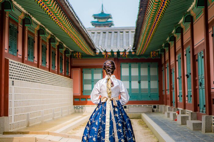 Full Day Gyeongbokgung Hanbok Dressing & Namsan Tower