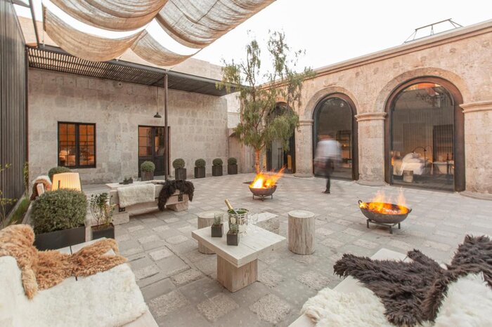 Stay two nights in a luxe 16th-century building while exploring Arequipa (photo courtesy of CIRQA)