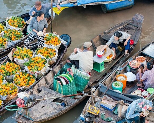 Can Tho - Visiting Cai Rang floating market