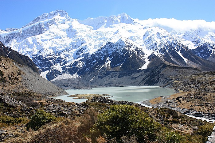 Scenic Flight - Mt Cook Franz and Fox Magic - by heli from Tekapo 
