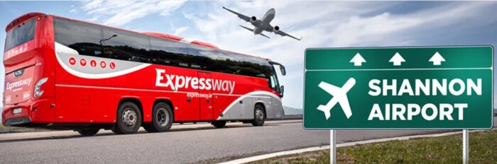 Bus from Galway Bus Station to Shannon Airport